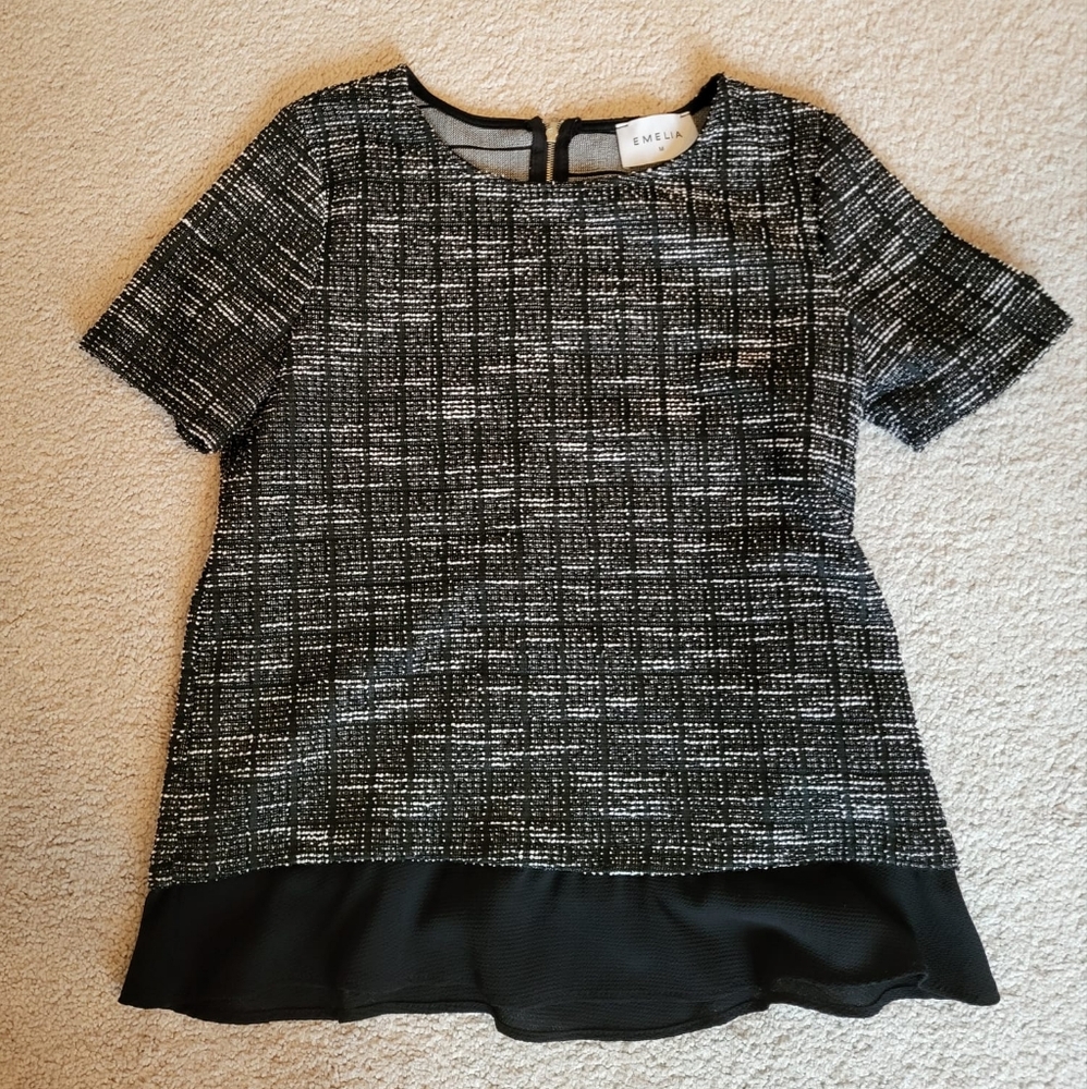 Short sleeve blouse